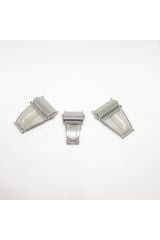 Saat Metal Kordon Kilit Yandan Basmalı - 24mm