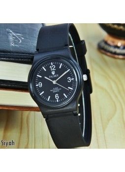 Unisex Siyah Renkli Çocuk Kol Saati Erkek Kız