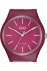 Unisex Bordo Silikon Kordon Kol Saati Vs52j004y