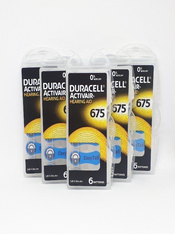 675 Numara Kulaklık Pili 6'lı-5 Paket 5*6