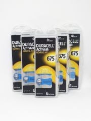 675 Numara Kulaklık Pili 6'lı-5 Paket 5*6